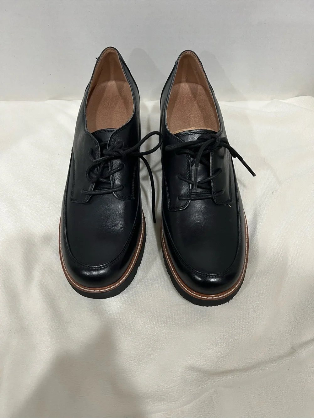 Naturalized Darry Lace-Up Oxford Loafers, 10M - Picture 1 of 7